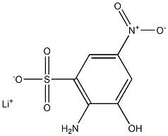 6-Amino-5-hydroxy-3-nitrobenzenesulfonic acid lithium salt