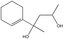 2-(1-Cyclohexen-1-yl)-2,4-pentanediol Structure