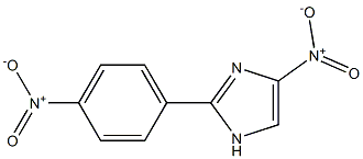 2-(4-Nitrophenyl)-4-nitro-1H-imidazole,,结构式