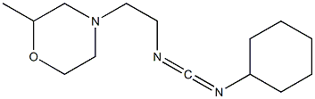 N-Cyclohexyl-N'-[2-(2-methylmorpholino)ethyl]carbodiimide Struktur