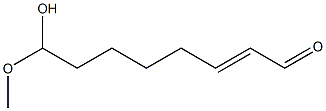 8-Hydroxy-8-methoxy-2-octen-1-al