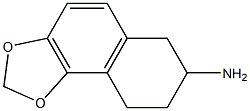 5,6-(Methylenedioxy)-2-aminotetralin,,结构式