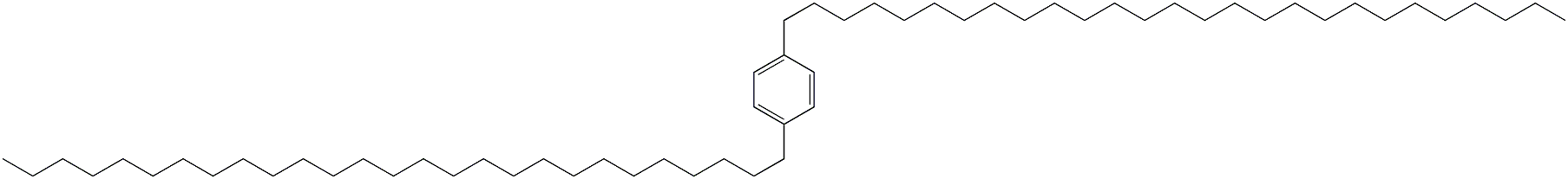 1,4-Diheptacosylbenzene 结构式