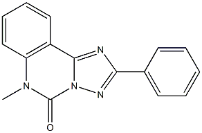  6-Methyl-2-phenyl[1,2,4]triazolo[1,5-c]quinazolin-5(6H)-one