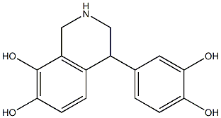 4-(3,4-Dihydroxyphenyl)-1,2,3,4-tetrahydroisoquinoline-7,8-diol