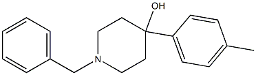 4-(4-Methylphenyl)-1-benzyl-4-piperidinol,,结构式