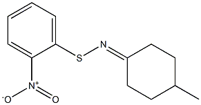  1-[(2-Nitrophenyl)thioimino]-4-methylcyclohexane