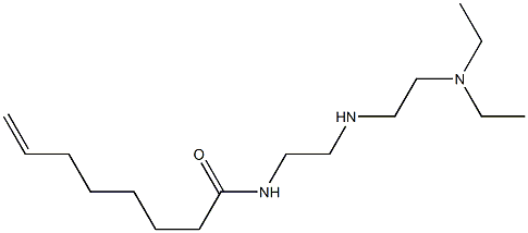  N-[2-[2-(Diethylamino)ethylamino]ethyl]-7-octenamide