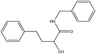 N-Benzyl-2-hydroxy-4-phenylbutanamide Structure