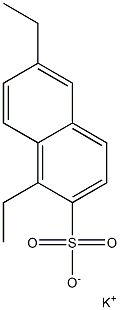  1,6-Diethyl-2-naphthalenesulfonic acid potassium salt