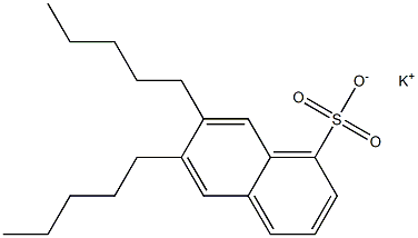  6,7-Dipentyl-1-naphthalenesulfonic acid potassium salt