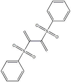 2,3-Bis(phenylsulfonyl)-1,3-butadiene,,结构式