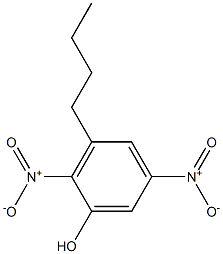 3-Butyl-2,5-dinitrophenol,,结构式