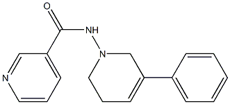 N-[(3-Phenyl-1,2,5,6-tetrahydropyridin)-1-yl]pyridine-3-carboxamide|