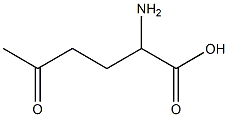 4-Acetyl-2-aminobutyric acid Structure