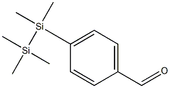 4-(Pentamethyldisilanyl)benzaldehyde 结构式