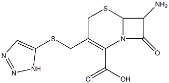 7-Amino-8-oxo-3-(1H-1,2,3-triazol-5-ylthiomethyl)-5-thia-1-azabicyclo[4.2.0]oct-2-ene-2-carboxylic acid|