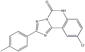 9-Chloro-2-(4-methylphenyl)[1,2,4]triazolo[1,5-c]quinazolin-5(6H)-one|