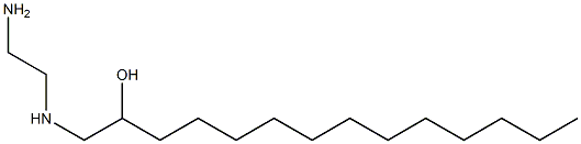 1-[(2-Aminoethyl)amino]-2-tetradecanol,,结构式