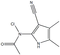  2-(Chloroacetylamino)-4,5-dimethyl-1H-pyrrole-3-carbonitrile