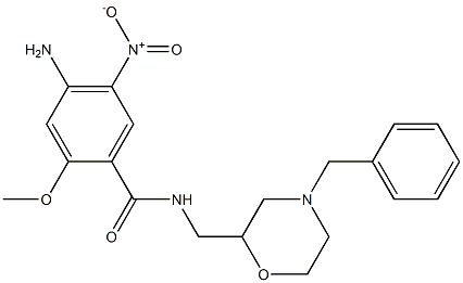 N-(4-Benzylmorpholin-2-ylmethyl)-4-amino-5-nitro-2-methoxybenzamide