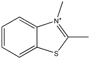  2,3-Dimethylbenzothiazolium