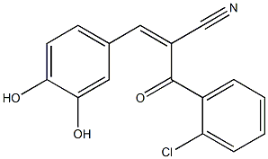 2-(2-Chlorobenzoyl)-3-(3,4-dihydroxyphenyl)acrylonitrile