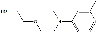 2-[2-(N-Ethyl-m-methylanilino)ethoxy]ethanol Struktur