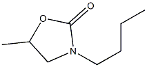 5-Methyl-3-butyloxazolidin-2-one Structure