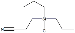 3-(Chlorodipropylsilyl)propiononitrile|