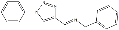 1-Phenyl-4-[(benzylimino)methyl]-1H-1,2,3-triazole