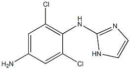 2-[(4-Amino-2,6-dichlorophenyl)amino]-1H-imidazole Structure