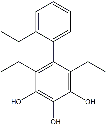 4,6-Diethyl-5-(2-ethylphenyl)benzene-1,2,3-triol
