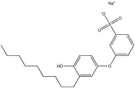  4'-Hydroxy-3'-nonyl[oxybisbenzene]-3-sulfonic acid sodium salt