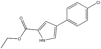  4-(4-Chlorophenyl)-1H-pyrrole-2-carboxylic acid ethyl ester