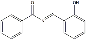 N-(2-Hydroxybenzylidene)benzamide Structure