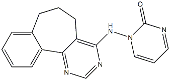  4-[(2-Oxopyrimidin-1-yl)amino]-6,7-dihydro-5H-benzo[6,7]cyclohepta[1,2-d]pyrimidine