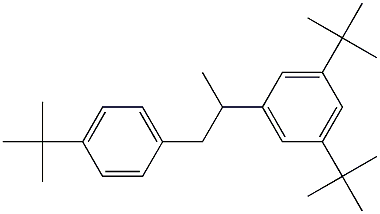 2-(3,5-Di-tert-butylphenyl)-1-(4-tert-butylphenyl)propane Structure