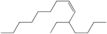 (4Z)-3-Butyl-4-dodecene,,结构式