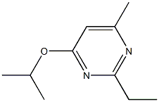 2-Ethyl-4-isopropoxy-6-methylpyrimidine Struktur