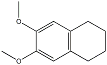 6,7-Dimethoxytetralin,,结构式
