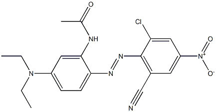 2'-[(2-Chloro-6-cyano-4-nitrophenyl)azo]-5'-(diethylamino)acetanilide