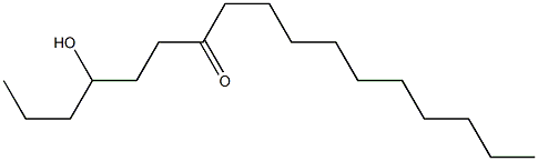 4-Hydroxyheptadecan-7-one,,结构式