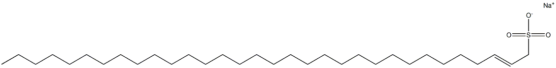 Dotriacontan-2-ene-1-sulfonic acid sodium salt|