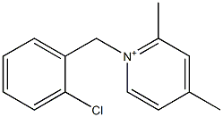 2,4-Dimethyl-1-(2-chlorobenzyl)pyridinium|