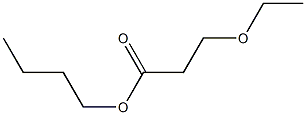 3-Ethoxypropionic acid butyl ester,,结构式