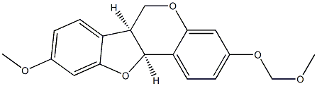  (6aS,11aS)-3-(Methoxymethoxy)-9-methoxy-6a,11a-dihydro-6H-benzofuro[3,2-c][1]benzopyran