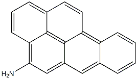 Benzo[a]pyren-4-amine,,结构式