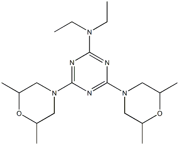 2-Diethylamino-4,6-bis(2,6-dimethylmorpholino)-1,3,5-triazine