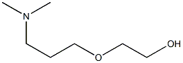 2-[3-(ジメチルアミノ)プロポキシ]エタノール 化学構造式